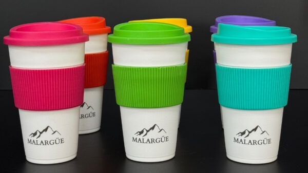 Vaso Térmico Blanco Polipropileno - Imagen 3