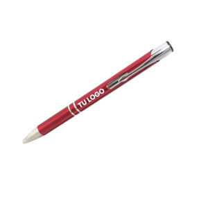 Lapicera Metal Roja