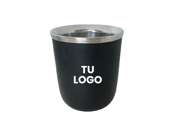 Mate Acero Recto + Bombilla