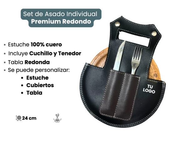 Set Asado Redondo Premium - Imagen 2