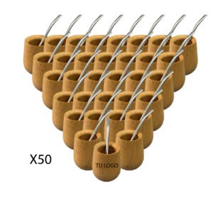 X50 Mates Algarrobo + Bombilla