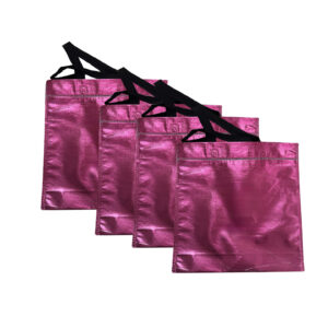 x50 Bolsa Friselina Metalizada 30x30cm