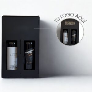 Caja 2 Botellas MDF Personalizadas