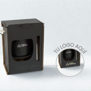 Mate Acero + Caja de presentación