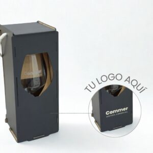 Copa + Packaging MDF personalizado